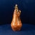 Tobacco-Coloured Parchment and Brass Thermos by Macabo of Cusano Milanino, Italy 1950 For Sale - Image 10 of 17
