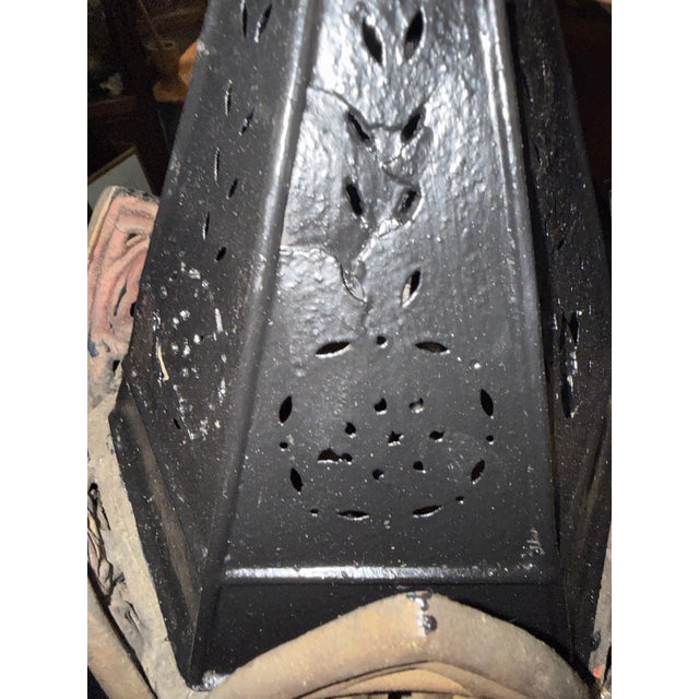 Metal 19th Century Sanctuary Lantern For Sale - Image 7 of 9