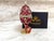 Pierre Lorren Natural Egg Hand Carved Faberge Egg Style Musical Trinket Austrian Crystal Ruby Pure Gold Deco Handmade 2012 Vintage Egg For Sale - Image 9 of 11