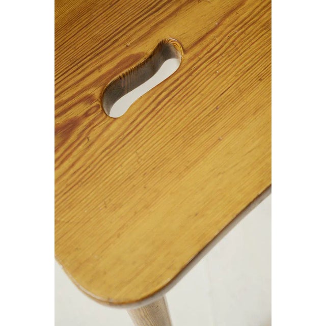 Swedish Desk and Stool by Malmvall Göran, 1940s, Set of 2 For Sale - Image 6 of 8