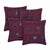 Mid-Century Modern Anatolian Kilim Pillow Cover 19'' X 19'' - Set of Four For Sale - Image 3 of 4