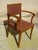 Brown Vintage Art Deco Bridge Chairs, 1940s, Set of 3 For Sale - Image 8 of 18