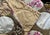 Hippie-Chic Japanese Cotton Medallion Quilt — Chocolate Brown & Pink Floral Circles, Hand Quilted, 66x88P For Sale - Image 11 of 18