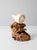 Mid-Century Burl Wood Shell Candle Sculpture For Sale - Image 10 of 12