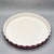 Late 20th Century Vintage Emile Henry France Burgundy Red Stoneware Fluted Tart Pan For Sale - Image 5 of 8
