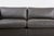 Sofa Set in Grey Leather by Charles Pfister for Knoll, USA, 1970s, Set of 3 For Sale - Image 12 of 18
