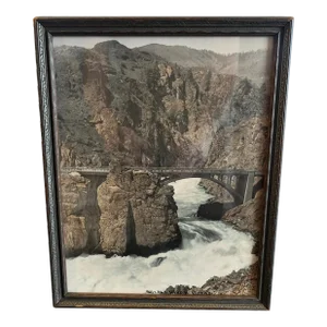Early 20th Century Photograph of Chelan Falls, Washington
