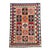 Vintage Persian Lori Checkerboard Rug - 04'00 X 05'07 For Sale