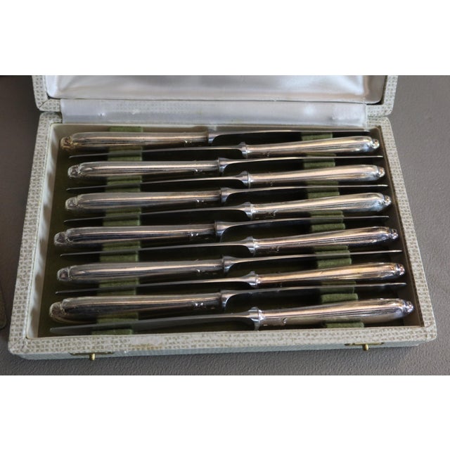 Silver Silver-Plated Flatware from Christofle, 1960s, Set of 127 For Sale - Image 8 of 13