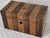 19th Century Striped Wood Tea Caddy With Double Lidded Interior For Sale - Image 4 of 6