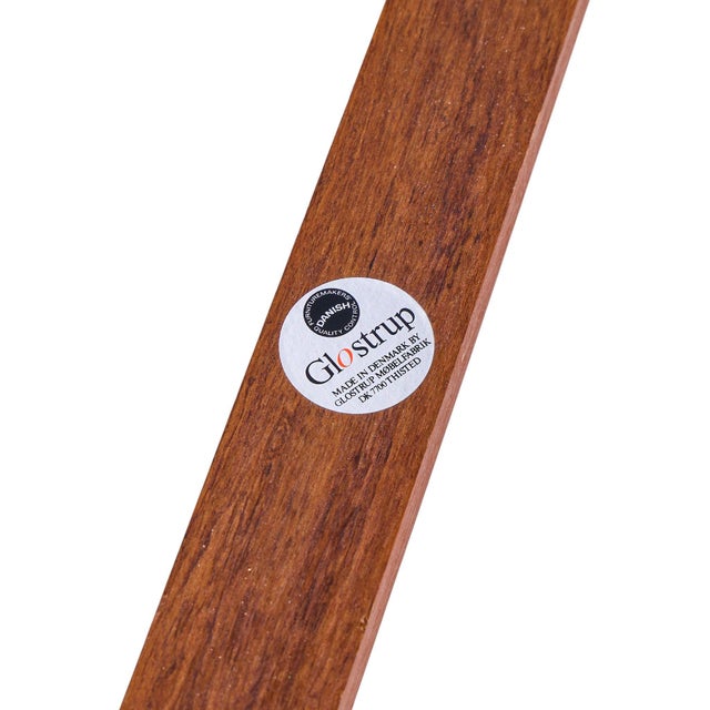 Glostrup Møbelfabrik Mid Century Danish Teak Hidden Leaf Dining Table With 2 Leaves For Sale - Image 14 of 14