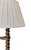 Frederick Cooper Mid 20th Century Wooden Barley Twist Table Lamp With Wax Candle Arm in the English Tradition by Frederick Cooper For Sale - Image 4 of 4
