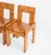 Vintage Pine Chairs attributed to Silvio Coppola for Fratelli Montin, Italy, 1970s, Set of 4 For Sale - Image 9 of 16