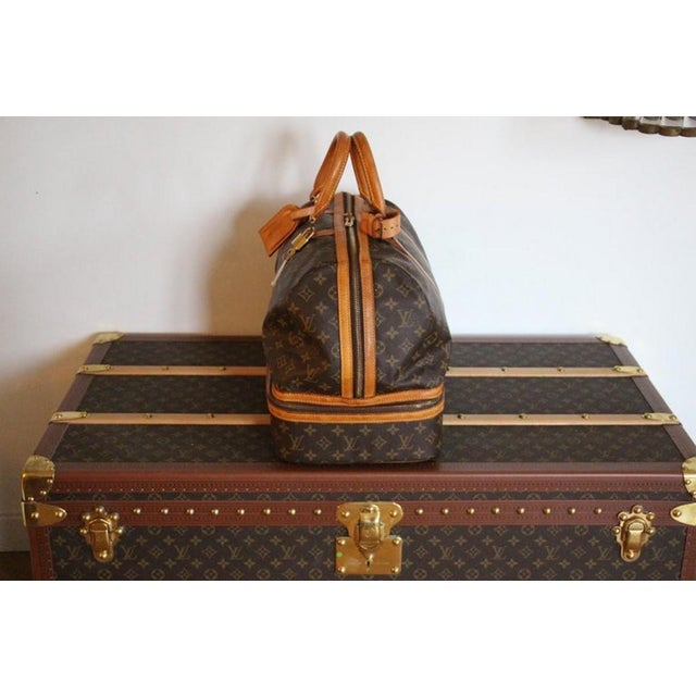 Animal Skin Large Louis Vuitton Boston Bag, 1970s For Sale - Image 7 of 18