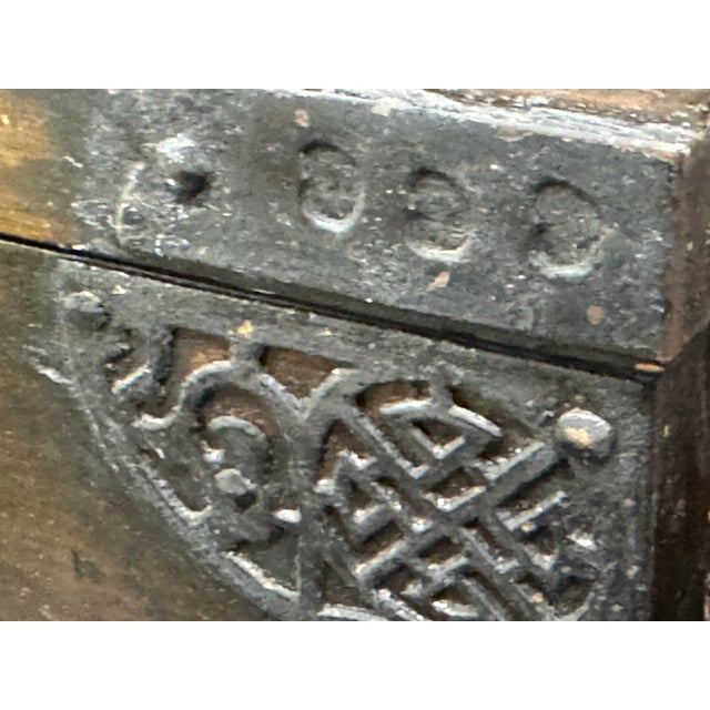 Vintage Antique Asian Storage/Blanket/ Hope Chest with Heavy Iron Latch Offered is an excellent example of Asian...