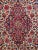 Textile Early 20th Century Persian Kashan Area Rug, Handwoven Floral Design, Ivory & Blue, 4’ X 7’ For Sale - Image 7 of 11