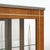 Glass 1950s Atomic Glass Curio Display Cabinet For Sale - Image 7 of 8