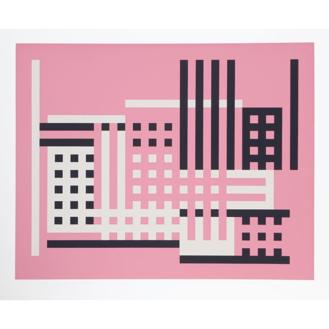 Artist: Josef Albers, German (1888 - 1976)<br>Title: Bowers (Lauben) - P1, F24, I2<br>Portfolio: Formulation:...