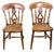 A Delightful & Charming Set Of 6 Mid 19th Century Matching Ash & Elm Kitchen Farmhouse Windsor Dining Chairs, Having...