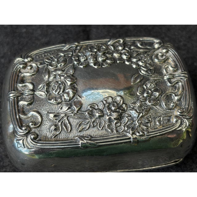 Antique Sterling Silver Repousse For Sale - Image 11 of 18