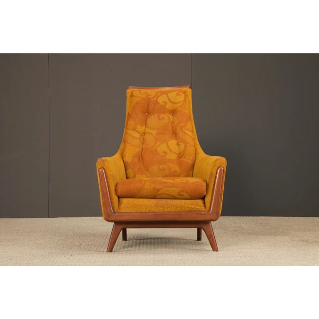 Adrian Pearsall Styled Vintage Sculptural Wood Lounge Armchair, 1960s For Sale In Los Angeles - Image 6 of 17