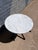 Mid-Century Modern Ico Parisi Style Mid-Century Modern “Jax” Side Table With White Marble Top For Sale - Image 3 of 9
