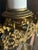 1850s Cornelius Style Brass Floral Basket Girandole Mantel Lamps - Pair For Sale - Image 6 of 11