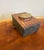 Asian Antique Decorative Tin Box With Floral Medallion Lid For Sale - Image 3 of 5