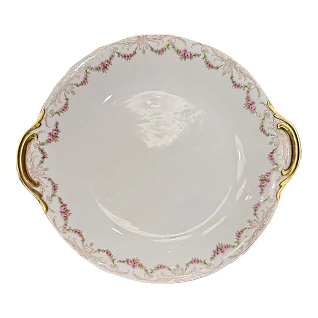Early 20th Century Elite Limoges Porcelain Platter For Sale