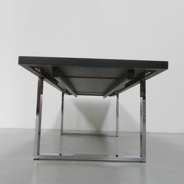 Metal Tile Table with Chrome Frame and Tiles from Belarti, 1970s For Sale - Image 7 of 18