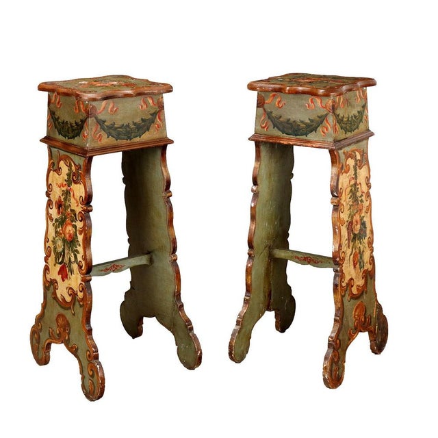 Wooden Vase Bases, Set of 2 For Sale - Image 15 of 15