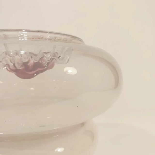 1970s Italian Murano Crystal Desktop Lamp in the style of Toni Zuccheri, 1970s For Sale - Image 5 of 9