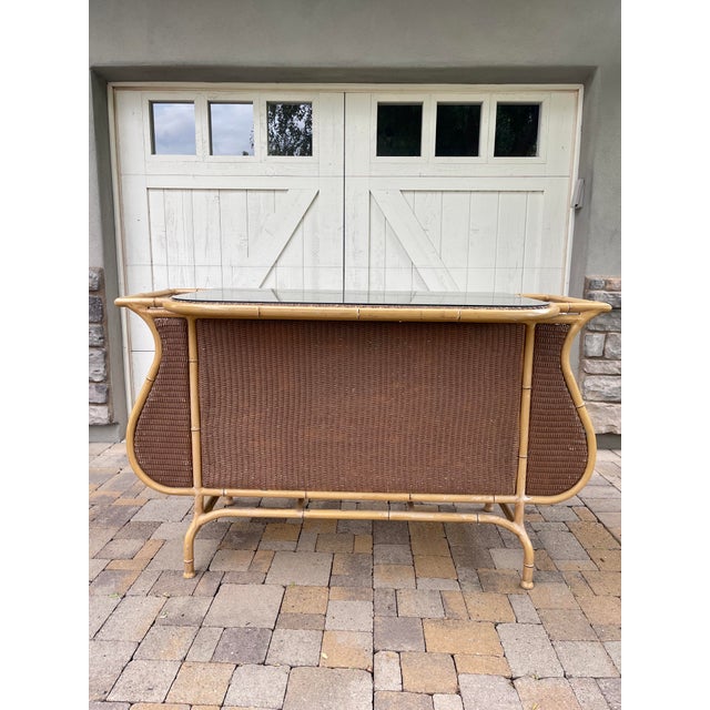 Vintage Tiki Bar For Sale - Image 11 of 12