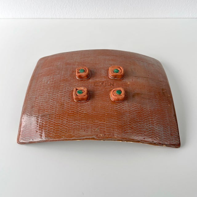French Trompe L'œil Vide-Poche Catchall Ceramic Tray For Sale - Image 12 of 12
