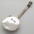 1980s Vintage Italian Handmade Genuine Silver Banjo / Mandolin Figurine Miniature, Made in Tuscany (Arezzo) For Sale - Image 5 of 8