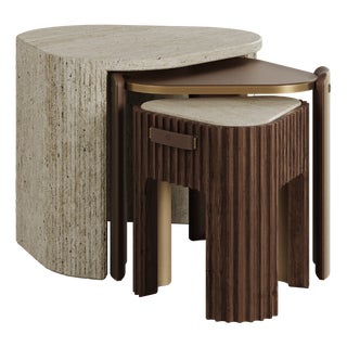 Henley Side Table by Wood Tailors Club For Sale