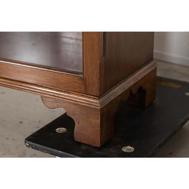 English Mahogany Glazed Bookcase, 1900 For Sale - Image 12 of 14