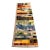 2ft 2in × 6ft 8in Elson & Company Color Chart Runner Rug For Sale