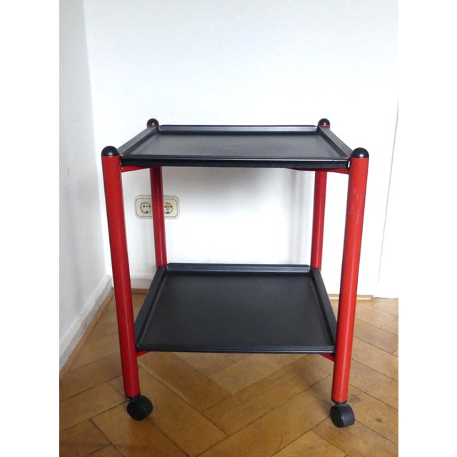 Bobo Serving Trolley by Boccato, Gigante and Zambusi for Magis, 1980s For Sale - Image 11 of 11