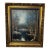 Mid 20th Century Signed Original Oil on Canvas Winter Landscape by Julian Rhinehardt – Ornate Gold Frame For Sale