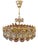 Brass and Crystal Glass Chandelier from Palwa, 1970s For Sale - Image 10 of 10
