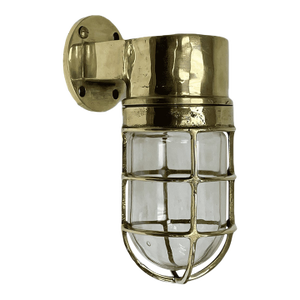 Mid 20th Century Solid Brass Dock Light
