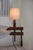 Pair Wooden Handscrew Clamp Lamp With Shade by Understated Design Los Angeles For Sale - Image 11 of 12