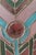 Art Deco Ruby Glass Lantern in the style of Tiffany & Co., 1990s For Sale - Image 9 of 16