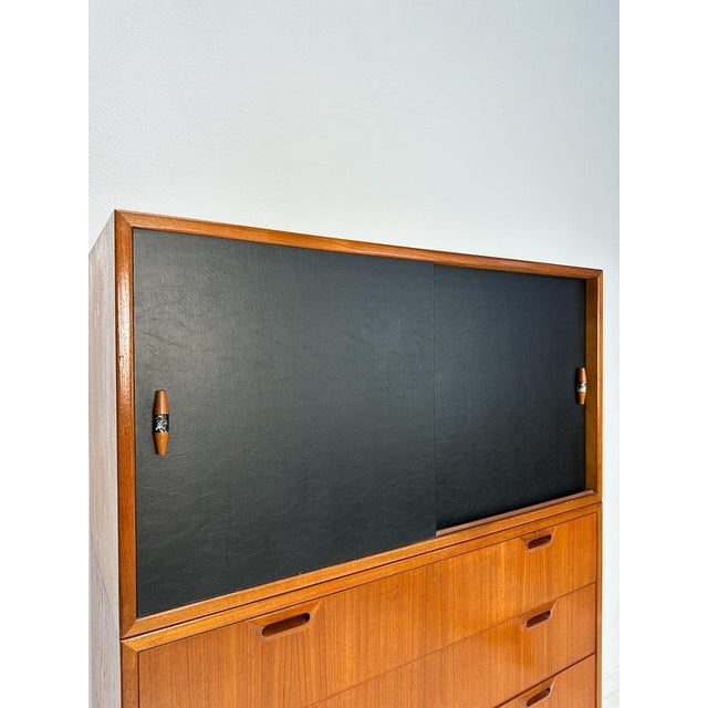 Mid-Century Danish Three-Piece Teak Cabinet, 1960s For Sale - Image 4 of 14