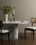 Four Hands Oranda Dining Table - Polished White Marble w/ Sealant For Sale In Austin - Image 6 of 11