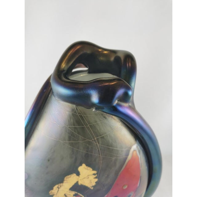 Pied Cordon Vase by Robert Pierini, 1990s For Sale - Image 6 of 17