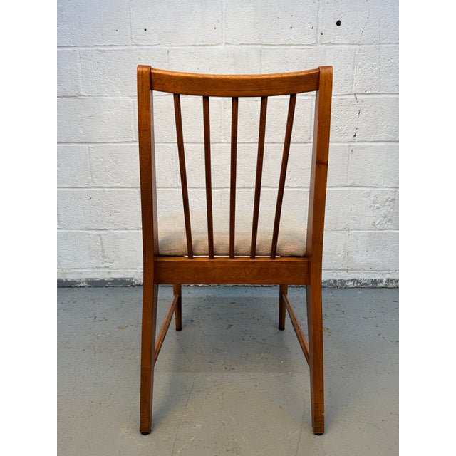 Set of Six Mid 20th Century Spindle-Backed Dining Chairs For Sale - Image 16 of 17
