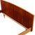 1950s French Sycamore and Mahogany Full-Size Bed With Integrated Nightstands, C. 1950 For Sale - Image 5 of 6