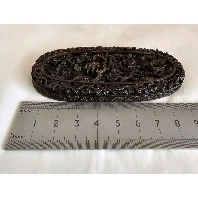 Mid-19th Century Chinese Export Cantonese Carved Snuff Box For Sale - Image 18 of 18